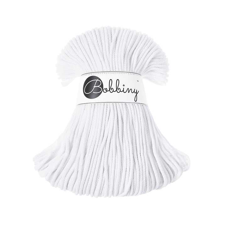 Bobbiny Kordel Junior 3mm x 100 m White Lieblingsgarn