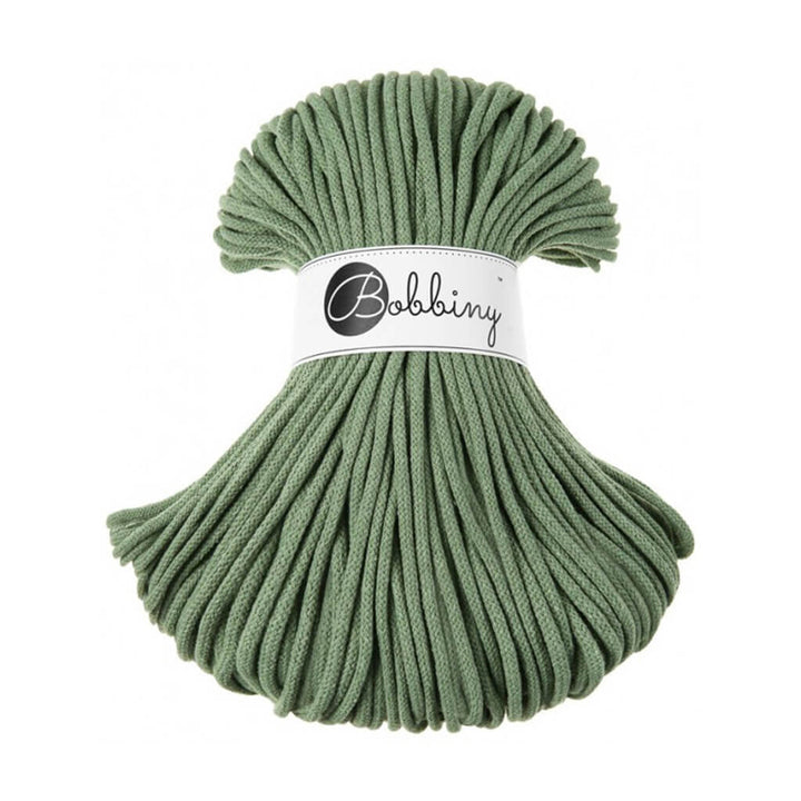 Bobbiny Kordel 5mm x 100 Meter Eucalyptus Green Lieblingsgarn