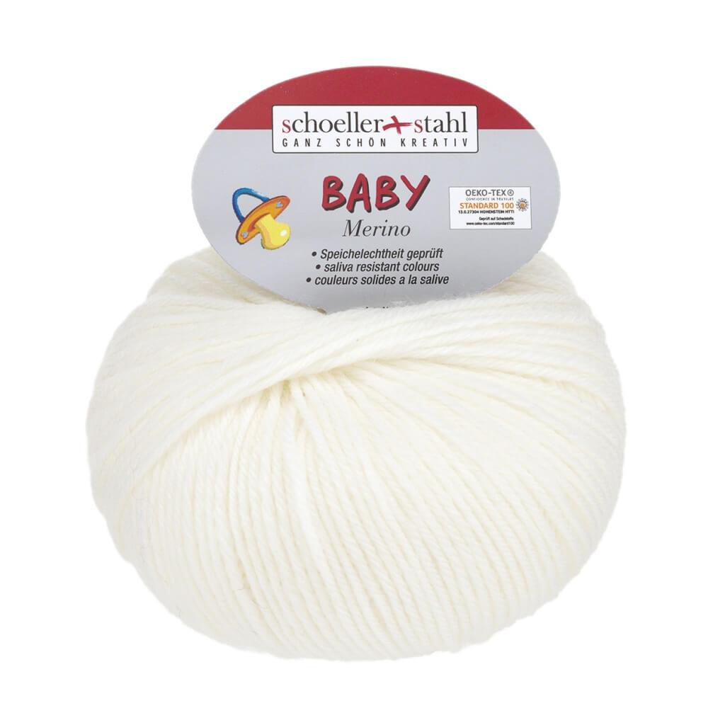 Schoeller+Stahl Baby Merino 25g 3901 - Weiß Lieblingsgarn