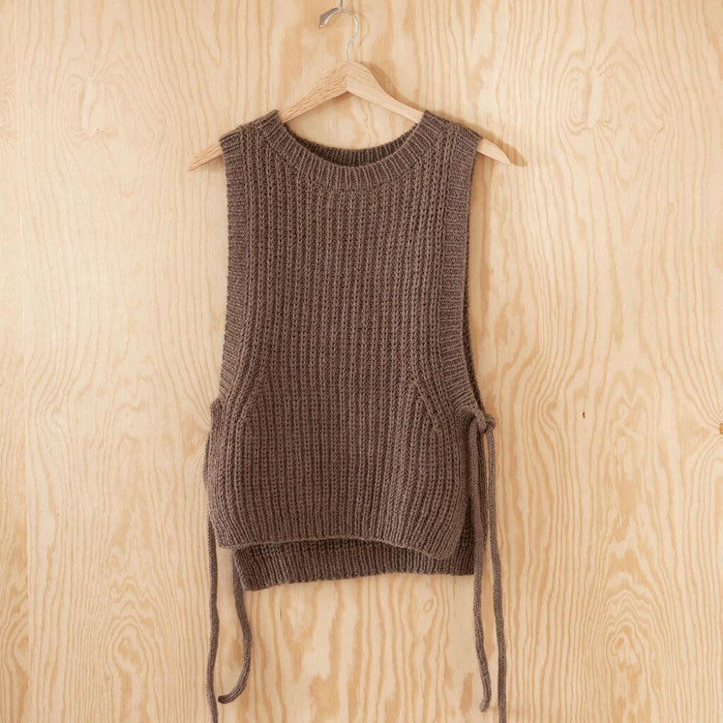 Helle Slipover - Sandnes Garn Heft 2210 DIY Modell 7 Lieblingsgarn