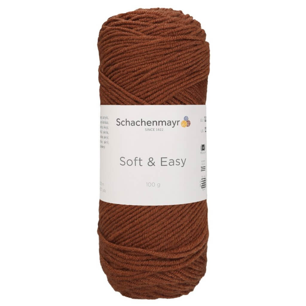 Schachenmayr Soft &amp; Easy 11 - Ziegel Lieblingsgarn