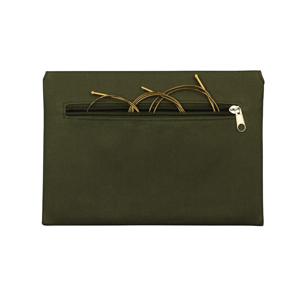 addiClick Nature Olivenholz Etui - 570-2 Lieblingsgarn