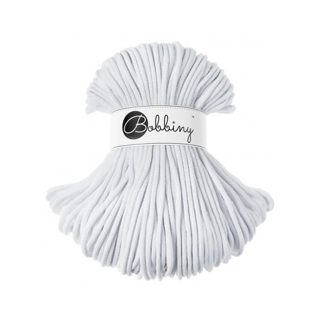 Bobbiny Kordel 5mm x 100 Meter White Lieblingsgarn