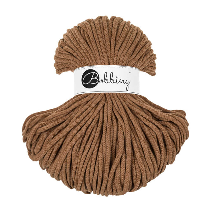 Bobbiny Kordel 5mm x 100 Meter Caramel Lieblingsgarn