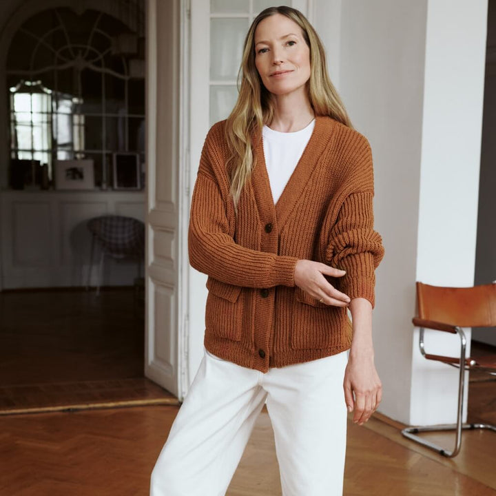 Cool Wool Cardigan - Lana Grossa Classici 23 Modell 3 (PDF) Lieblingsgarn