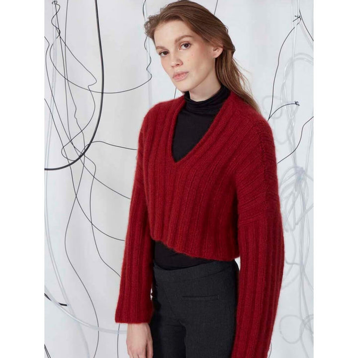Cashmere Light Cropped Sweater - Lang Yarns Modell 269-15 Lieblingsgarn