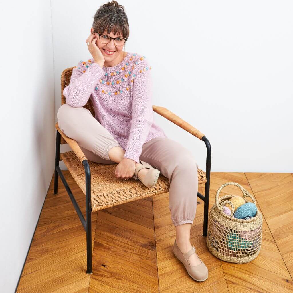 Lana Grossa Ecopuno Manoppa Sweater - Rosa P. Booklet No. 2 Lieblingsgarn