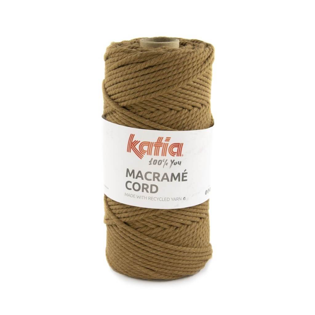 Katia Macramé Cord 5 mm Marron Lieblingsgarn