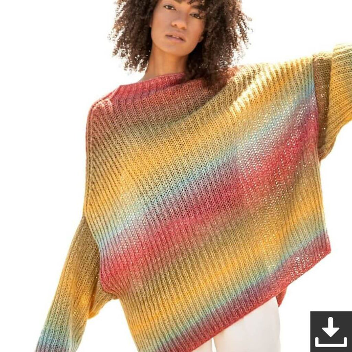 Pullover Lana Grossa Gomitolo Versione - Gomitolo No. 6 Modell 8 - (PDF) Lieblingsgarn