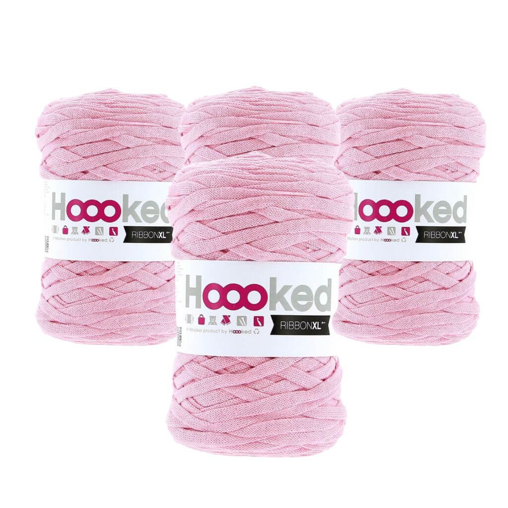 Hoooked RibbonXL 4er Spar-Set Sweet Pink Lieblingsgarn