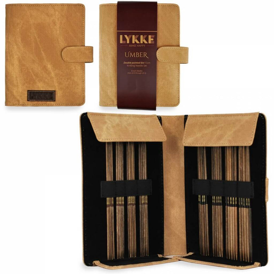 Lykke Nadelspiel Set - Umber camel Lieblingsgarn
