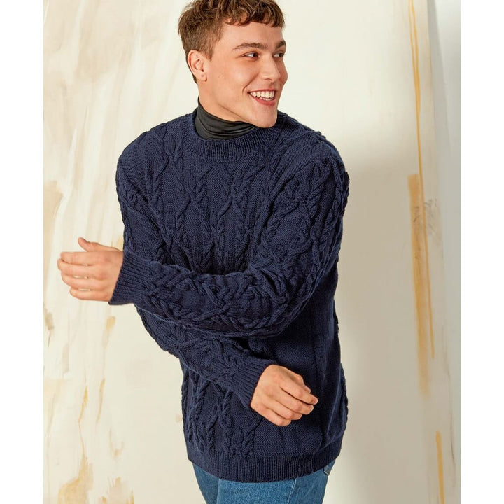 Merino 120 Herrenpullover - Lang Yarns Modell 044-10 Lieblingsgarn