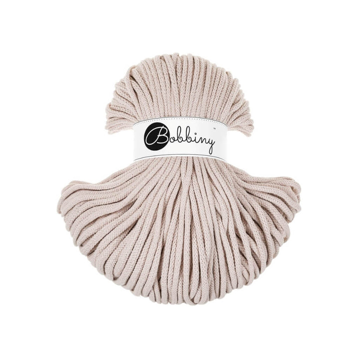 Bobbiny Kordel 5mm x 100 Meter Nude Lieblingsgarn