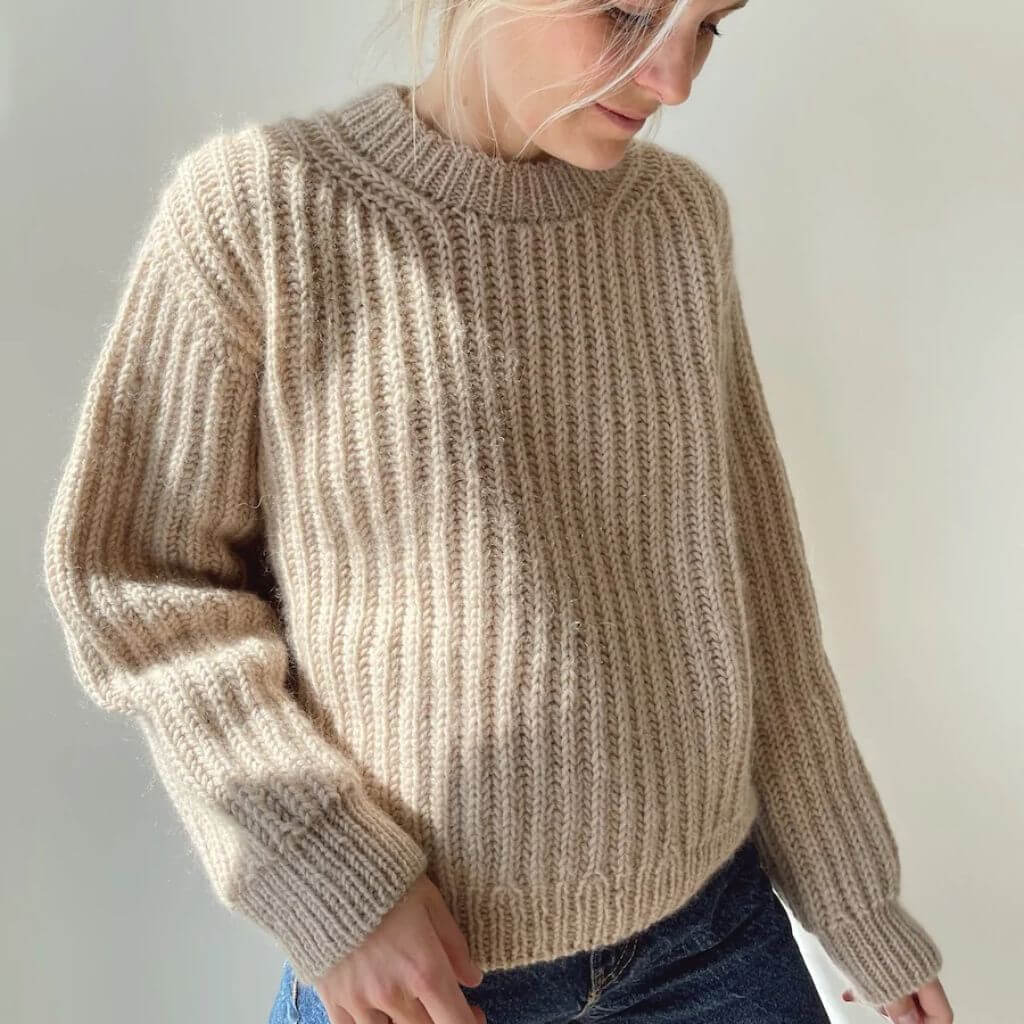 PetiteKnit September Sweater Lieblingsgarn