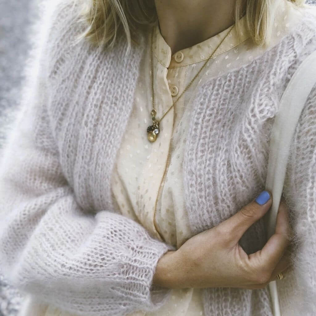 PetiteKnit Sunday Cardigan - Mohair Edition Lieblingsgarn