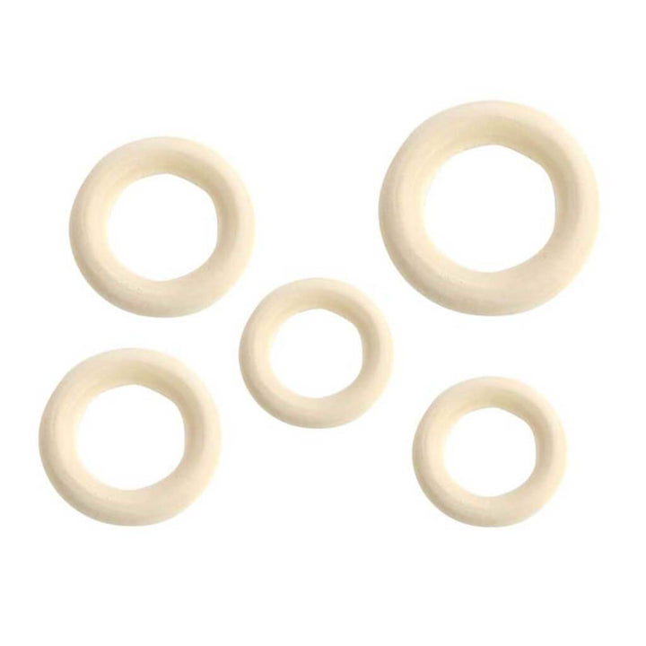 Rico Design Holzring 35 mm 6 Stk. Lieblingsgarn