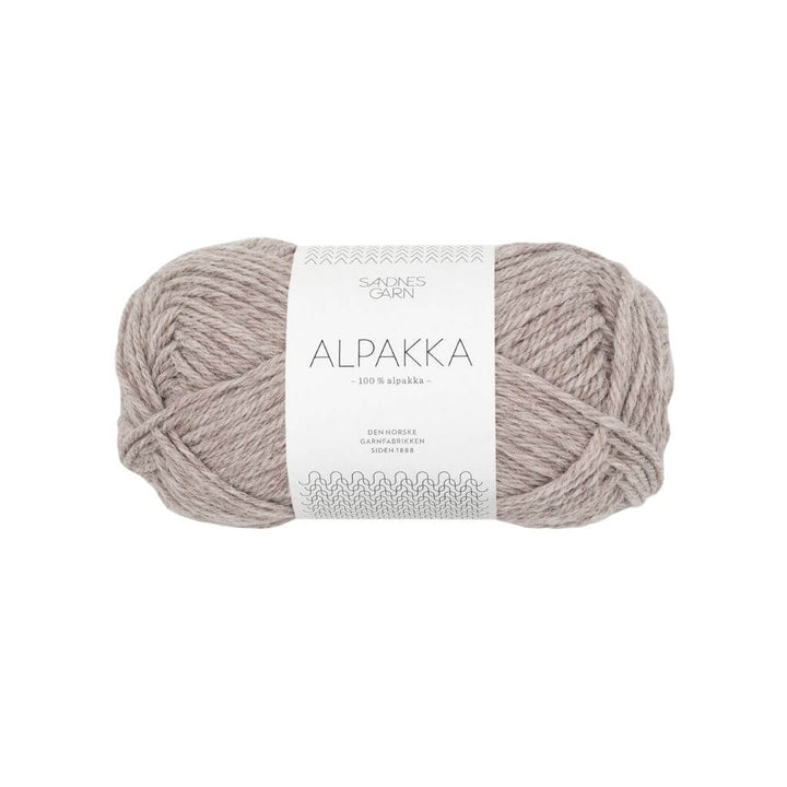Sandnes Garn Alpakka 50g 2650 - Gråbeigemelert Lieblingsgarn