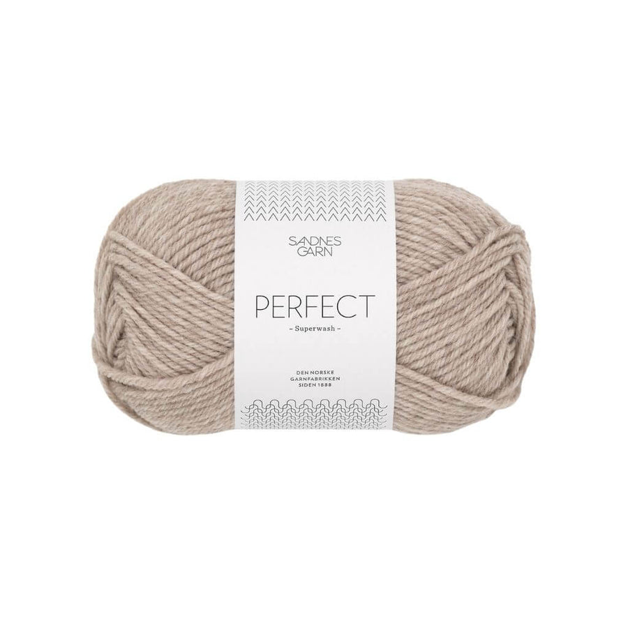 Sandnes Garn Perfect 50g 2650 - Lys Beigmelert Lieblingsgarn