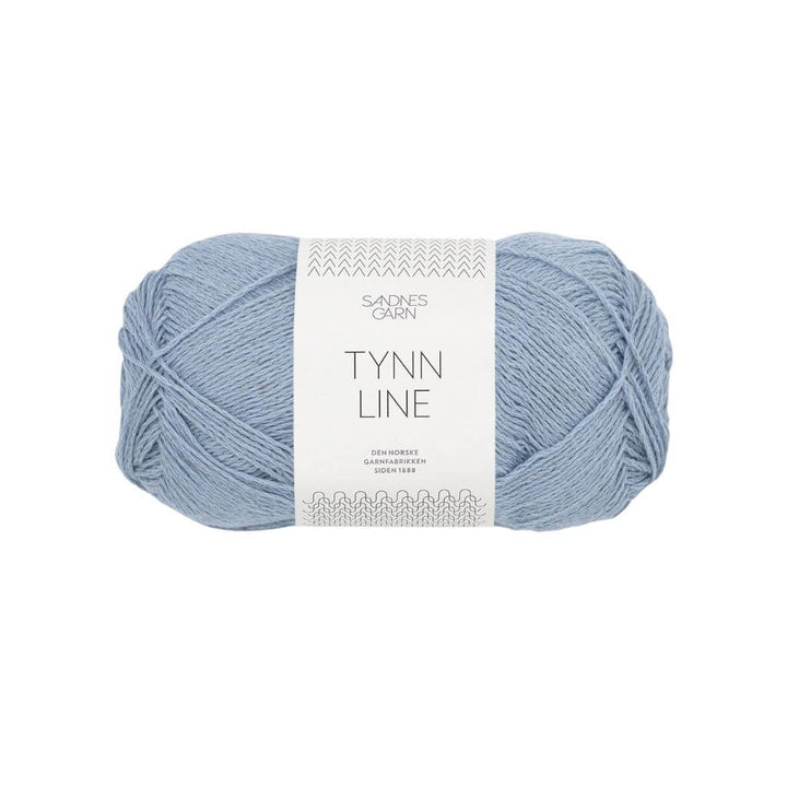 Sandnes Garn Tynn Line - 50g 6032 - Blå Hortensia Lieblingsgarn