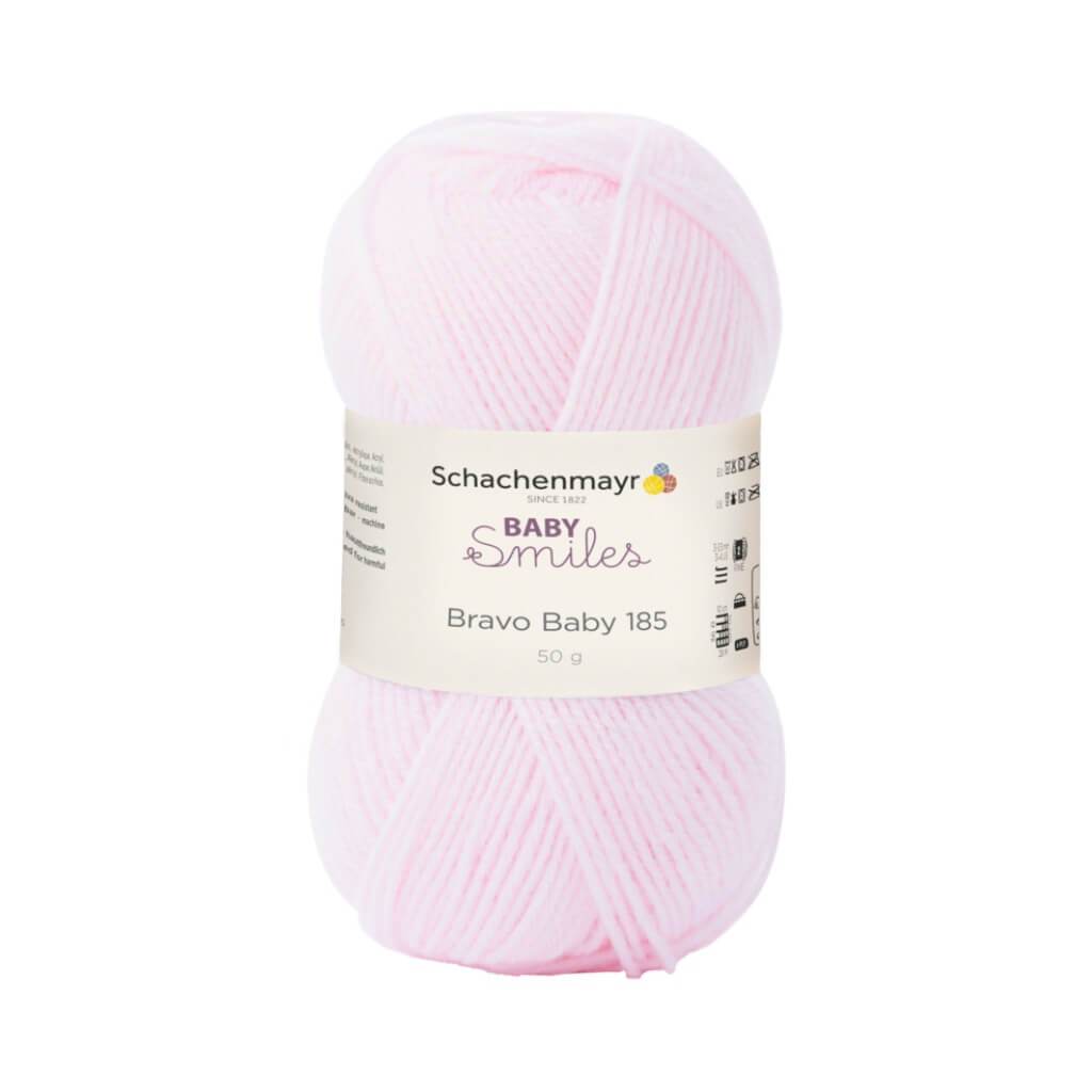 Schachenmayr Baby Smiles Bravo Baby 185 Babygarn 1033 - Blütenrosa Lieblingsgarn