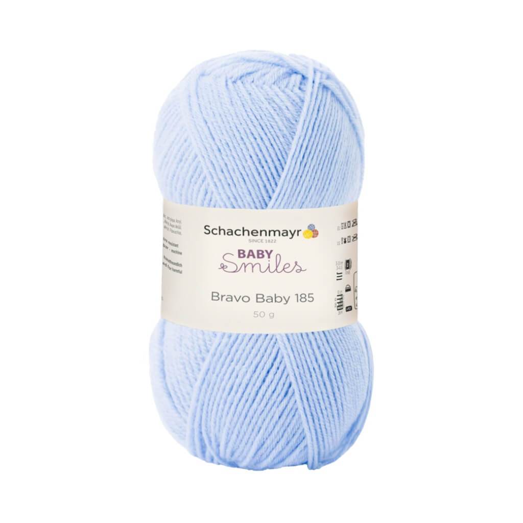 Schachenmayr Baby Smiles Bravo Baby 185 Babygarn 1054 - Hellblau Lieblingsgarn