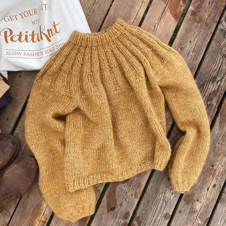 PetiteKnit Sunday Sweater bei bei bei bei bei bei bei bei bei bei bei bei bei bei bei bei Lieblingsgarn